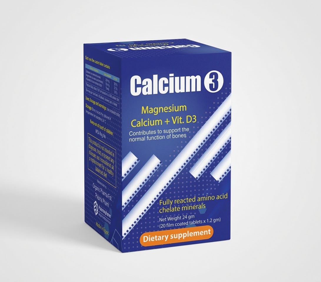 Calcium 3 – 20 Tablets