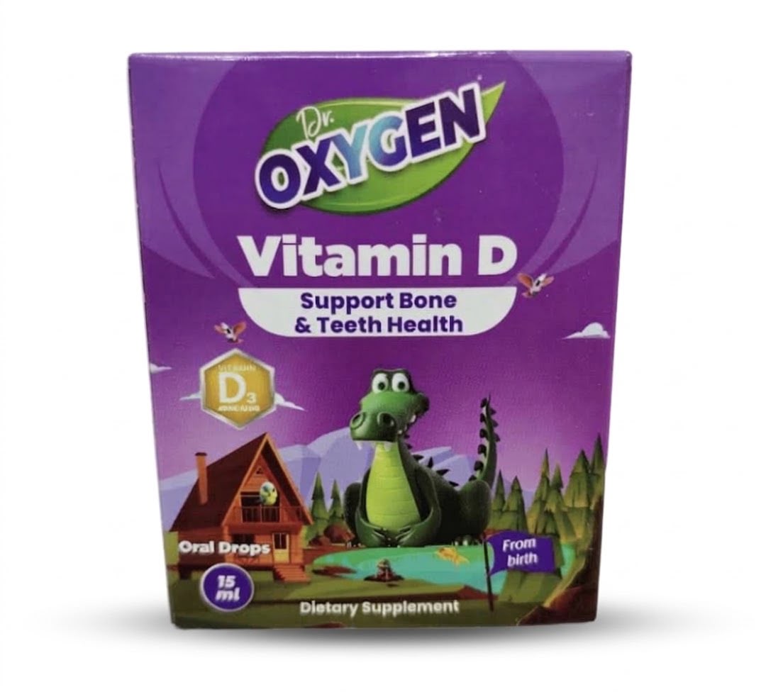 Dr. Oxygen Vitamin D Oral Drops – 15 ml