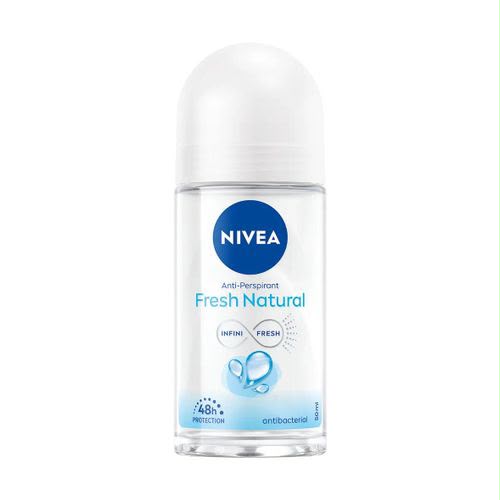 مزيل عرق رول أون نيفيا فريش ناتشورال (NIVEA Fresh Natural) - 50 مل
