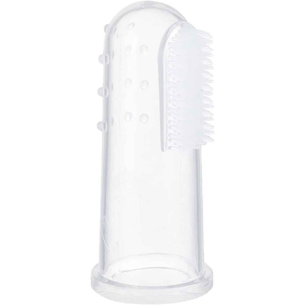 فرشاة أسنان سيليكون للإصبع لتدليك لثة وأسنان الرضع (Silicone Finger Toothbrush)