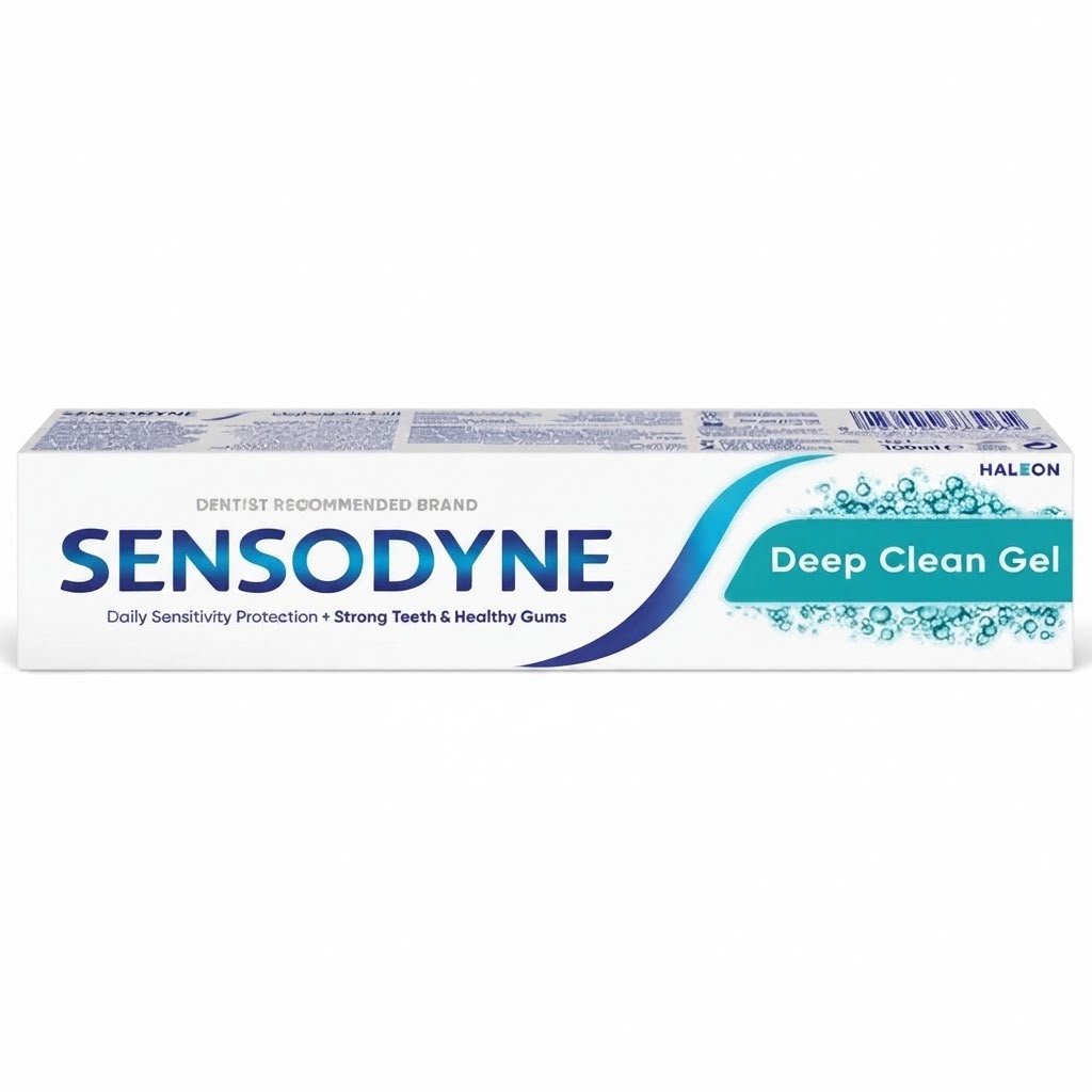 معجون أسنان سنسوداين ديب كلين جل للتنظيف العميق (Sensodyne Deep Clean Gel)
