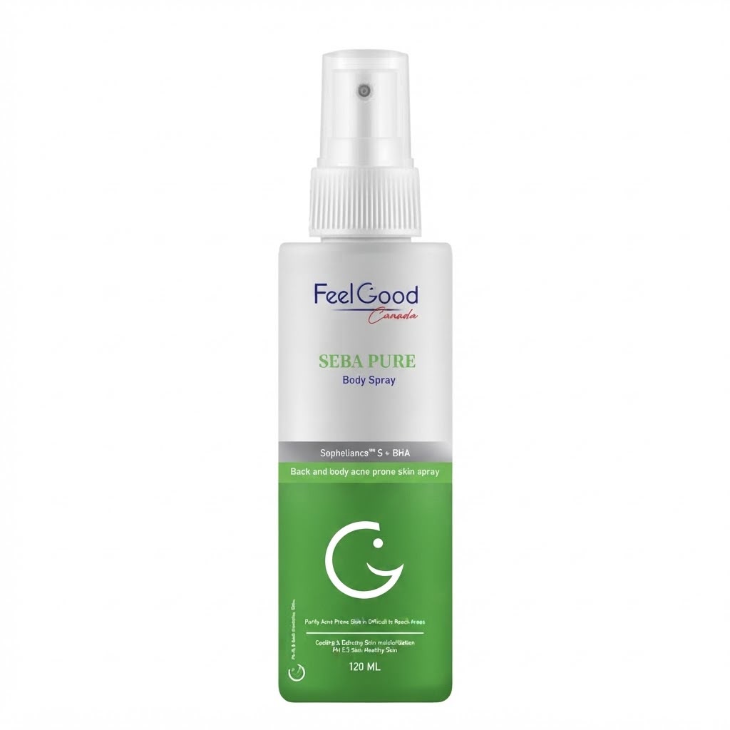 بخاخ الجسم سيبا بيور من فيل جود كندا (Feel Good Canada SEBA PURE Body Spray) - 120 مل